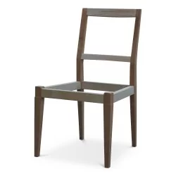 Stuhlgestell aus Nussbaumholz, Sitzhöhe: 40 cm