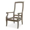 Pair of walnut armchair frames. Seat height: 36 cm - Moinat - Armchairs