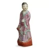 Set of four polychrome porcelain figurines. Circa 1900-1930. - Moinat - Decorating accessories