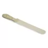 Richly carved ivory letter opener. Circa 1900. - Moinat - Decorating accessories