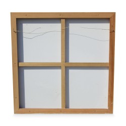 Huile sur toile "Congères" de Wanda Guanella (1944).