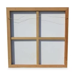 Huile sur toile "Congères" de Wanda Guanella (1944).