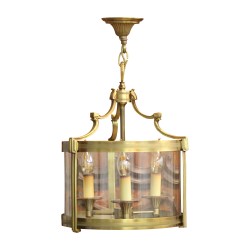 Brass light fixture. Four lights. Paris.