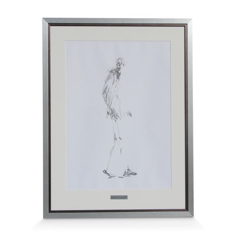 Lithographie \"Homunculus\" von Alberto Giacometti (1901–1966). - Moinat - Gemälden - Verschieden