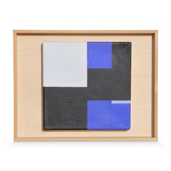 布面油画\"Mimtablet 12\"，Mateo de Vallescar（1961）。