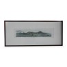 Watercolor engraving \"View of Hong Kong\" drawn by LG Heat (1846). - Moinat - Painting - Landscape