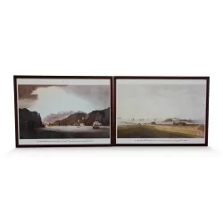 Werk \"Landschaft und Eingang zum Roten Meer\".