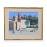 Акварель «Рим» Поля Матея (1891–1972). Позолоченная рама. Швейцария. - Moinat - Картины - Пейзаж