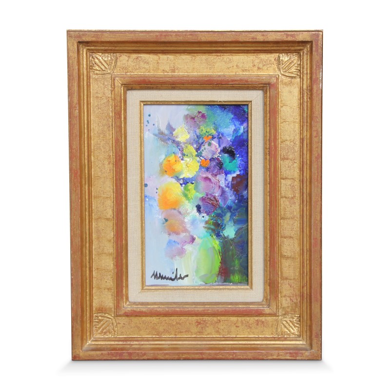 威利·萨特 (1918-2002) 布面油画《静物与花卉》 - Moinat - 画 - 静物