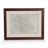 Gravure "Carte du Royaume de Prusse, Empire d Auriche" 1827. - Moinat - Tableaux - Divers
