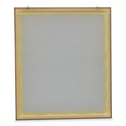 彩色版画\"从日内瓦一侧的尼翁镇入口处看到的瑞士景色