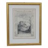 Gravure coloriée "Chateau de Nyon". vers 1822. - Moinat - Gravures