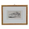 Gravure "Nyon" de C.C.A.Last et Steend.V.P.Blommerste s Hage. Vers 1900. - Moinat - Gravures