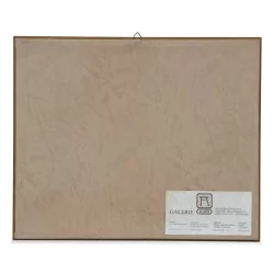 Гравюра «Ньон, кантон Во». Около 1900 года.