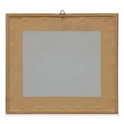 Colored engraving \"Montbenon\".