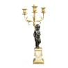 Pair of Louis XVI \"Aux putti\" candelabras in the style of Jacques-Francois-Joseph Saly - Moinat - Candleholders, Candlesticks
