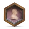 Portrait miniature "Napoléon" en cire sous verre. Angleterre - Moinat - Miniatures - Médaillons