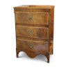 Commode Lombardie en noyer. Trois tiroirs. Vers 1770 - Moinat - Commodes, Chiffonniers, Semainiers