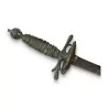 Épée de cour civil, poignée en bronze dorée et texture noir. - Moinat - Декоративные предметы