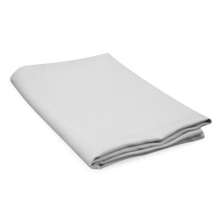 Dessus de lit "Luna" 100% coton , ourlet de 5 cm, coloris blanc.