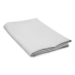 \"Luna\"床罩，100%纯棉，5厘米下摆，白色。