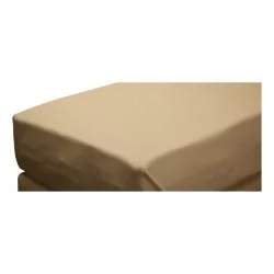 Dessus de lit "Luna" 100% coton , ourlet de 5 cm, coloris blanc.