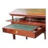 路易十六\"Tronchin\"桌子，印有 Denis-Louis Ancellet 字样，采用木材和桃花心木贴面 - Moinat - Desks : cylinder, leaf, 写字桌