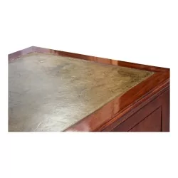 路易十六\"Tronchin\"桌子，印有 Denis-Louis Ancellet 字样，采用木材和桃花心木贴面