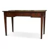 Directoire style desk in cherry wood, antique patina and diamond marquetry - Moinat - Desks