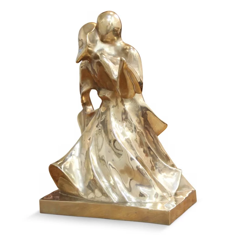 Bronze statue \"Dancers\" signed C. de Gunzburg - Moinat - Bronzes Bronze statue \"Dancers\" signed C. de Gunzburg - Moinat - Bronzes