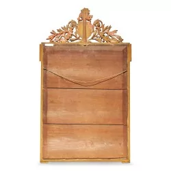 路易十六镀金木镜。法国。约1940年。