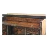 Bureau Mazarin en bois noir marqueté et pieds en bois sculpté - Moinat - Bureaux cylindre, à abattant, Secrétaires Bureau Mazarin en bois noir marqueté et pieds en bois sculpté - Moinat - Bureaux cylindre, à abattant, Secrétaires