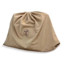 Sac "Hermès" modèle Herbage avec cadenas.