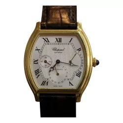 Montre "Chopard Genève" modèle "Tonneau Power Reserve" pour homme