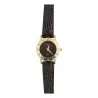 Montre "Gucci" avec un boîtier de couleur dorée et un bracelet en cuir noir. - Moinat - Accessoires de décoration Montre "Gucci" avec un boîtier de couleur dorée et un bracelet en cuir noir. - Moinat - Accessoires de décoration
