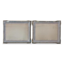 Zwei Aquarelle \"Ansicht der Stadt Luzern und des Berges Pilatus, 1780\"