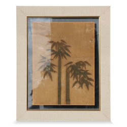 \"Makemono\"-Malerei auf Reispapier. Japan.