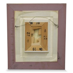 Huile sur toile spatulée "Rue animée" de Ferdinando Silvani (1823 - 1899).