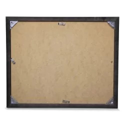 Tableau "gravure paysage".