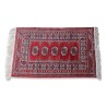 Afghan rug. Colours: black, red and white. - Moinat - Rugs