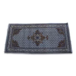 Tapis Iranien de prière en laine.