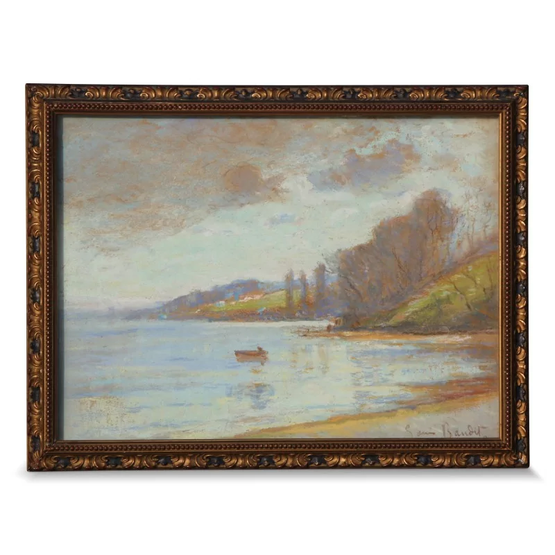 Gemälde "See", signiert Louis Baudit (1870–1960). - Moinat - Gemälden - Marine