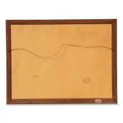 Oil on wood "Onion" signed Louis Perrochon 1975 (1904 - 2008).