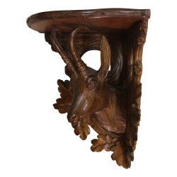 Console d angle "Bouquetin" Brienz.