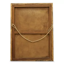 Öl auf Leinwand "Blumen in einer Vase"