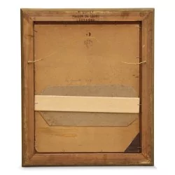 Холст, масло "Les Marécottes".