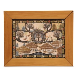 Scherenschnitt von Elisabeth Zumstein (1939).