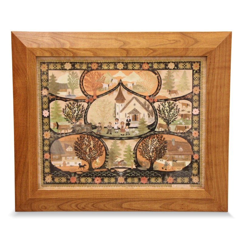 Cut-out by Elisabeth Zumstein (1939). - Moinat - Painting - Miscellaneous