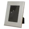 Silver leaf lacquered photo frame. - Moinat - Picture frames