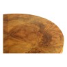 Art Deco round side table, burr walnut top. Circa 1950. - Moinat - Tables à jeux, Tables d échangeur